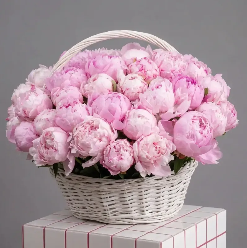 ПИОНЫ Букет Лазурный берег