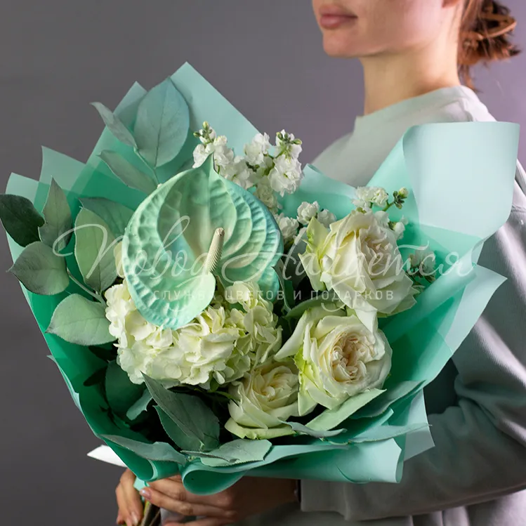 Дизайнерские букеты Букет В гостях у Тиффани