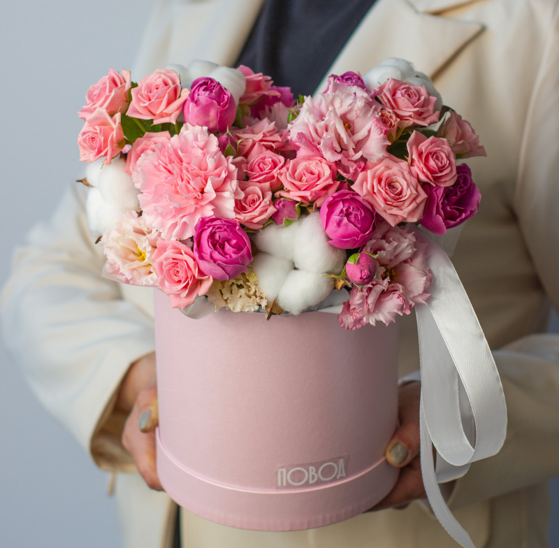 Корзина Розовый сон