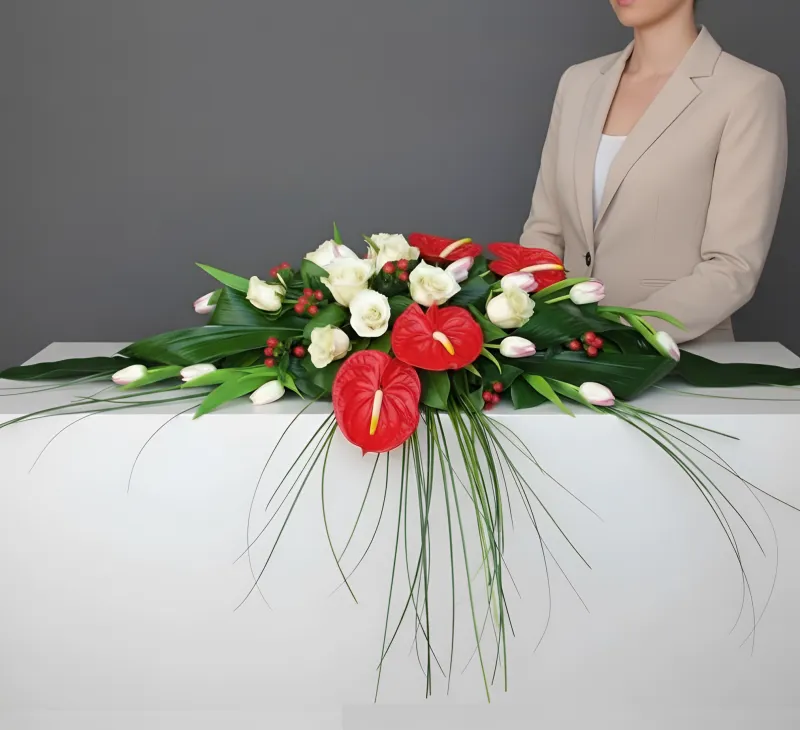 Настольные композиции Цветочная композиция Габи