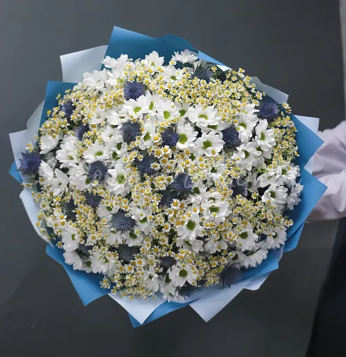 Букеты с ромашками