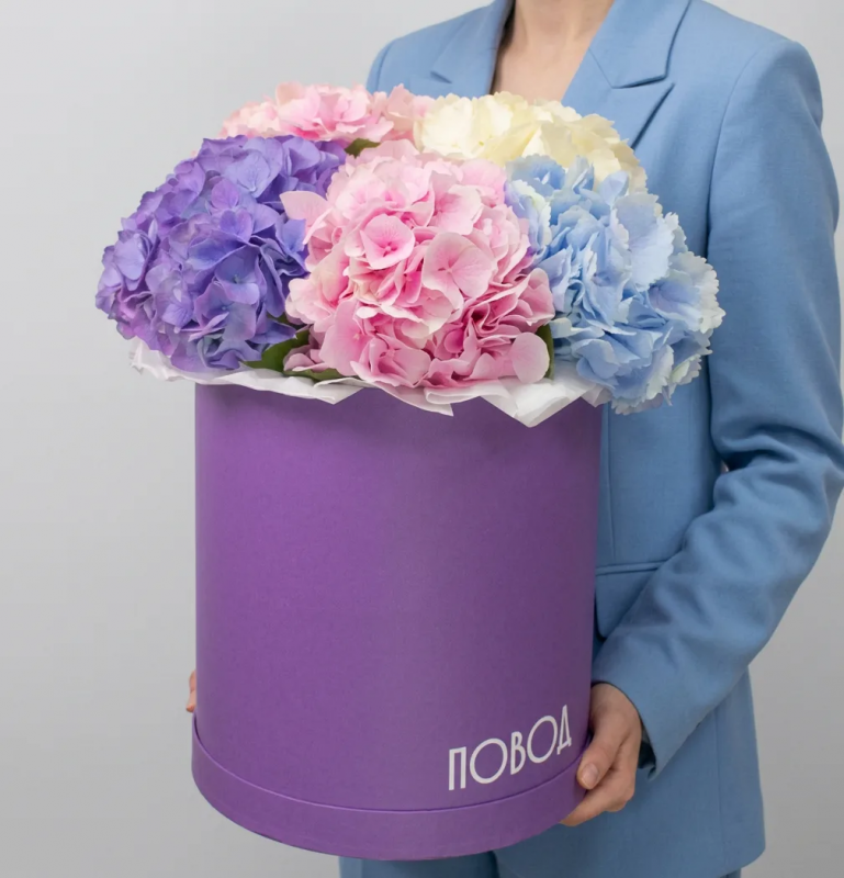 Цветы в шляпной коробке Корзина Тайланд