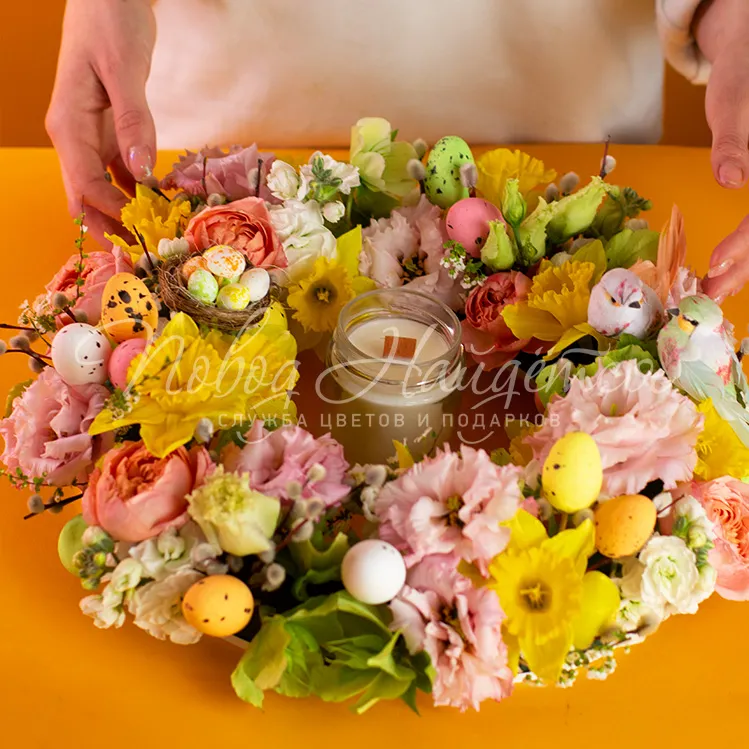 ПАСХА Пасхальный венок