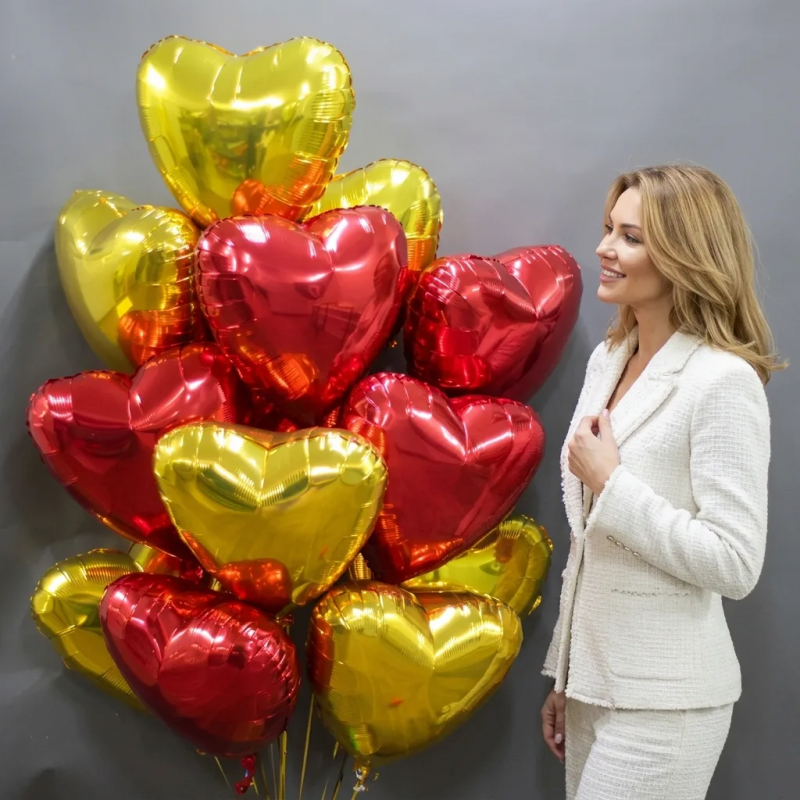 Подарки Облако шаров "Дороже золота"