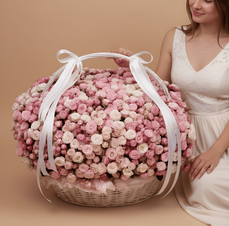 Букет Весенний сад большой