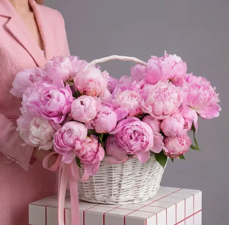 ПИОНЫ Букет Великолепие Италии