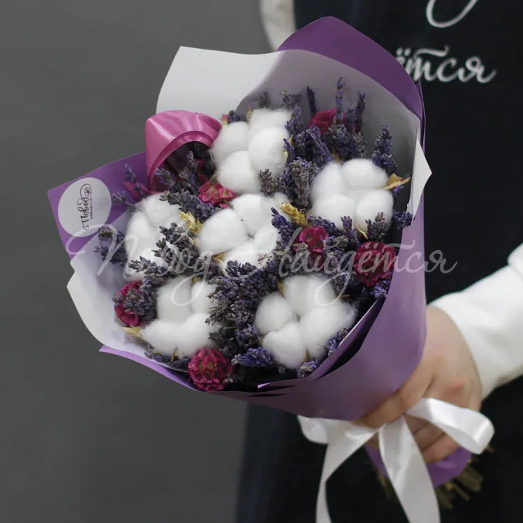 Букеты из скабиозы