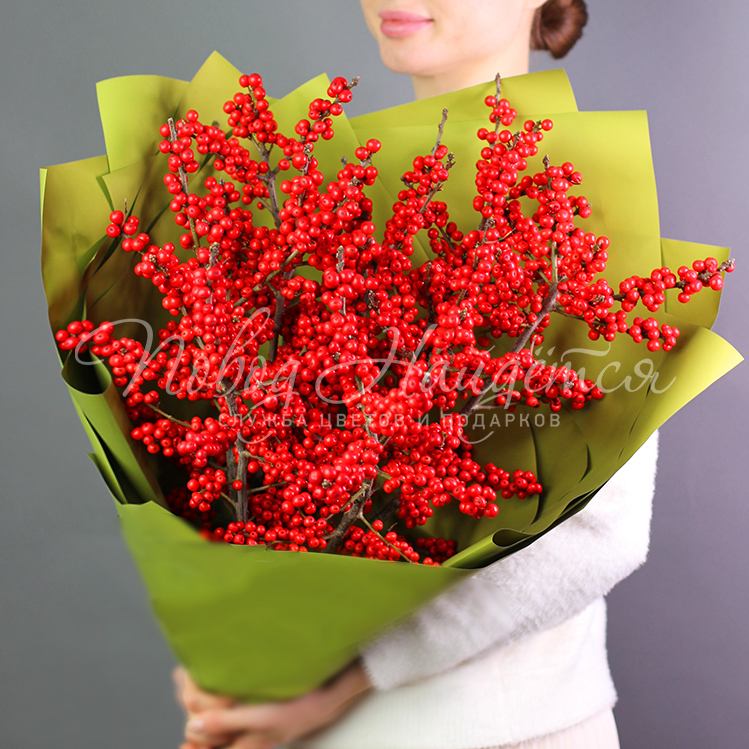 Букет Пунцовый закат