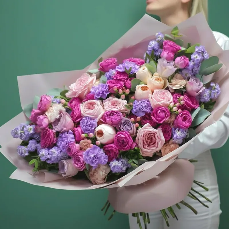 Цветы Букет Петербурженка