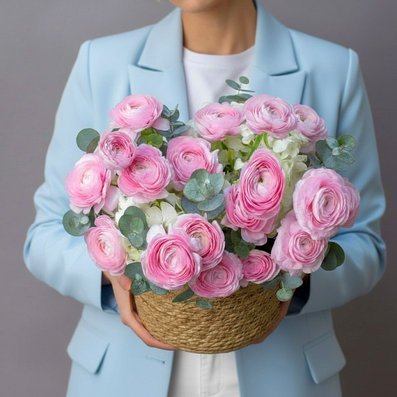 РАНУНКУЛЮСЫ Букет Джуанна