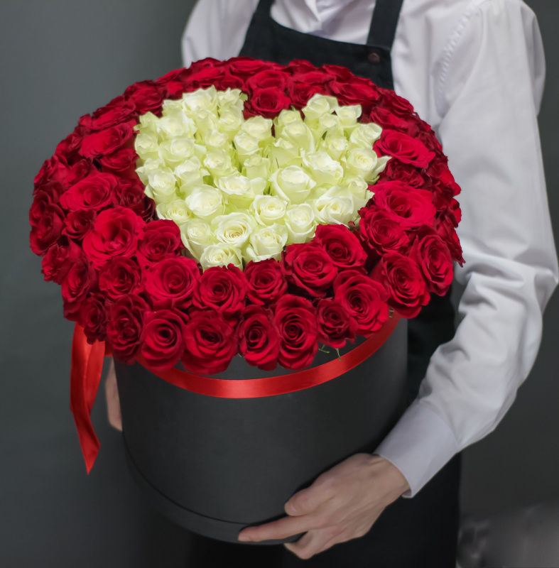 Букет Горячий поцелуй