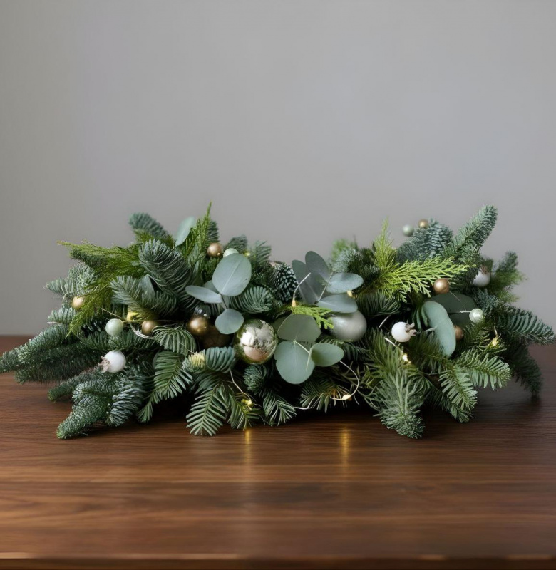 Цветочная композиция Белая Метелица