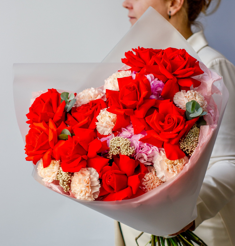 Букет Красный бархат