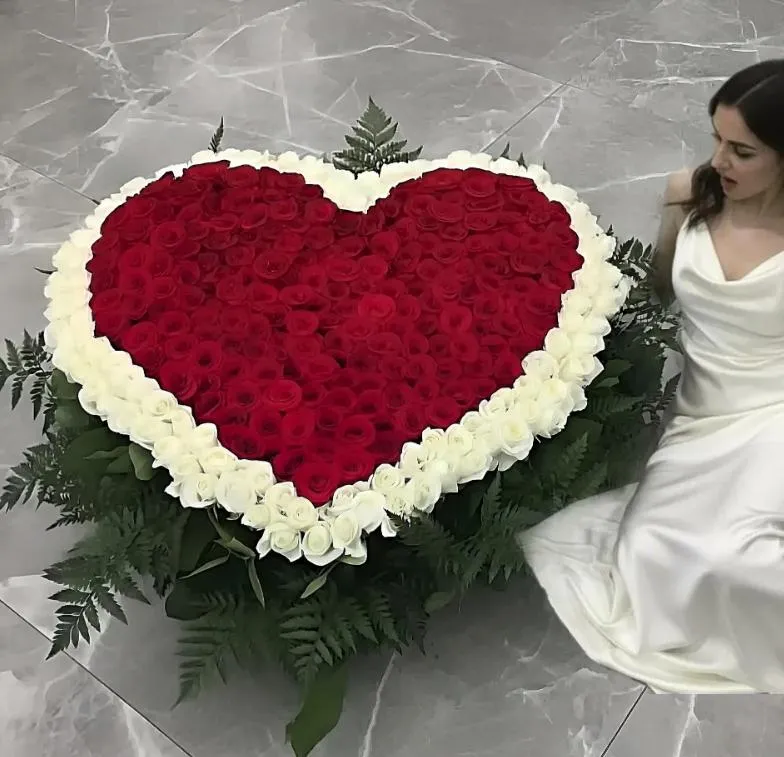 501 роза Букет Безумно влюблен