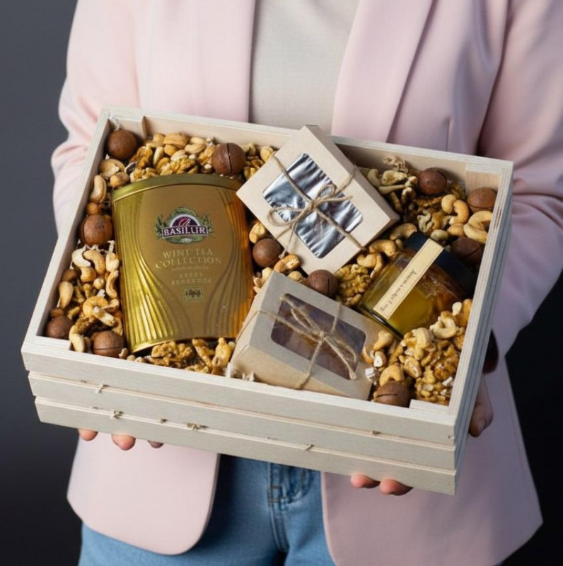 Подарочные корзины Корзина Ароматный праздник