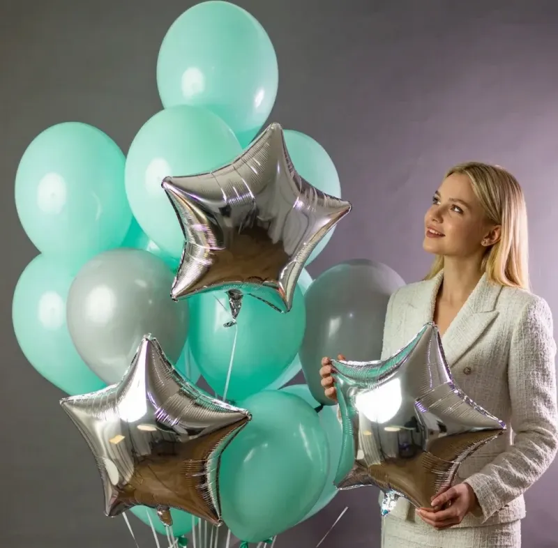 Воздушные шары Облако шаров "Тиффани"