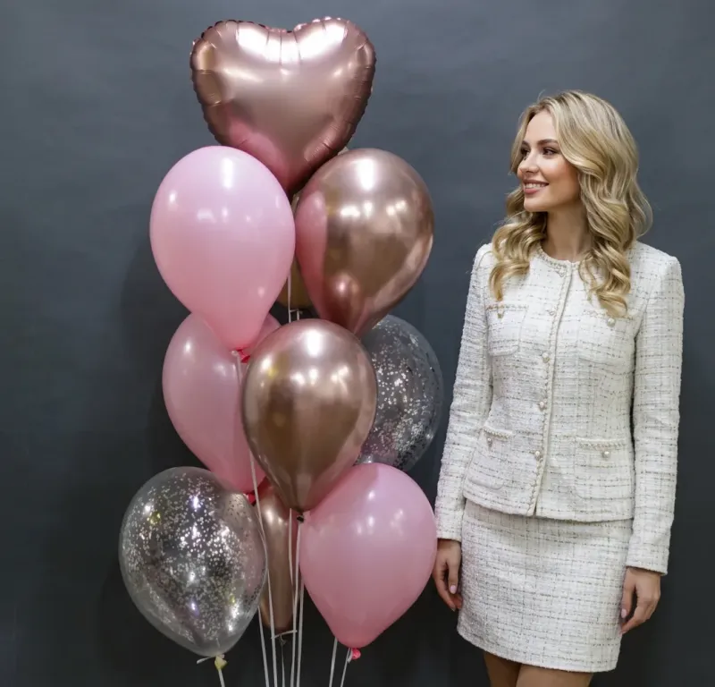 Шары Шары Облако шаров "Милая парочка"