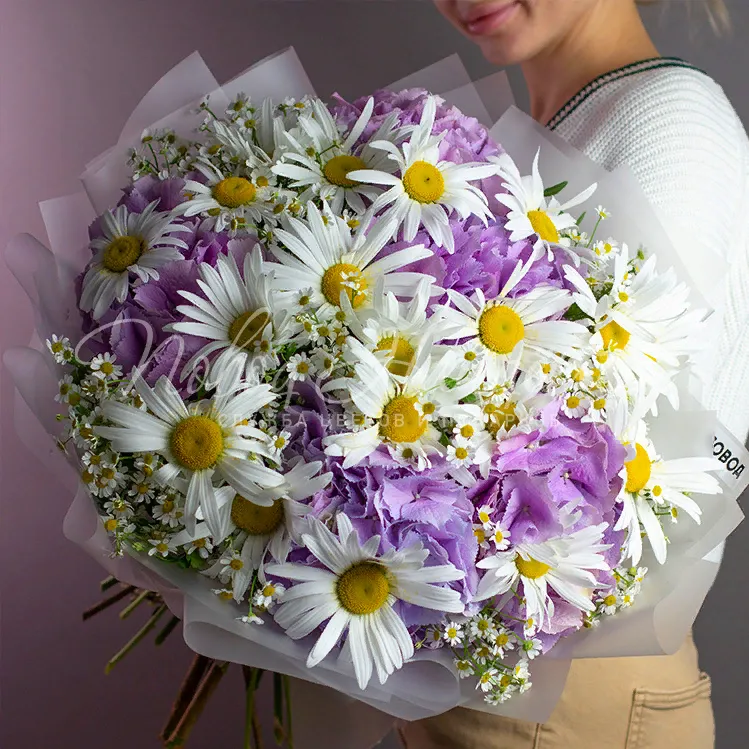 Букеты с РОМАШКОЙ