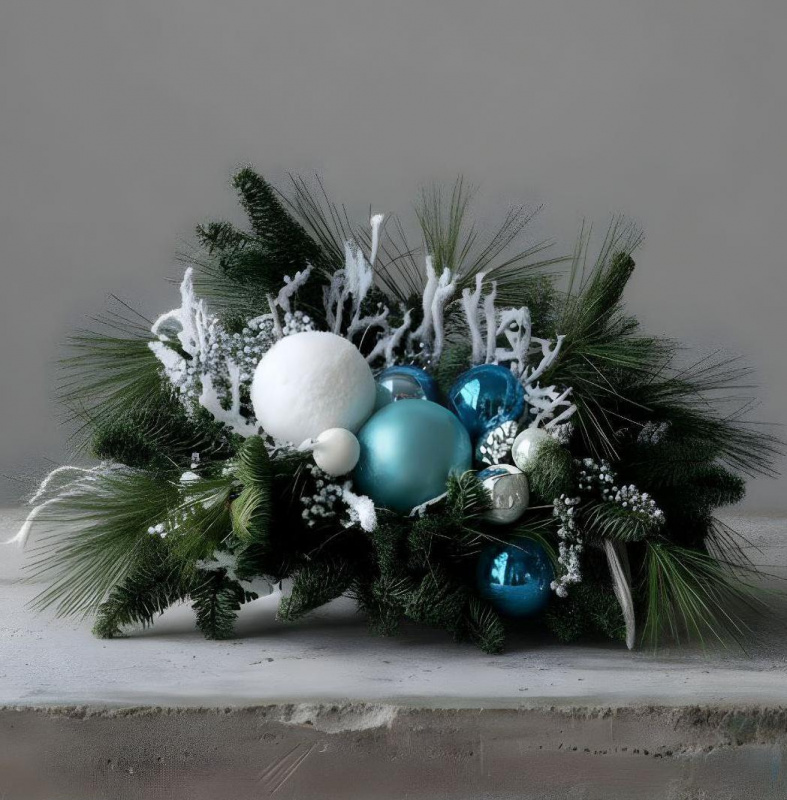 Цветочная композиция Зимушка-Зима