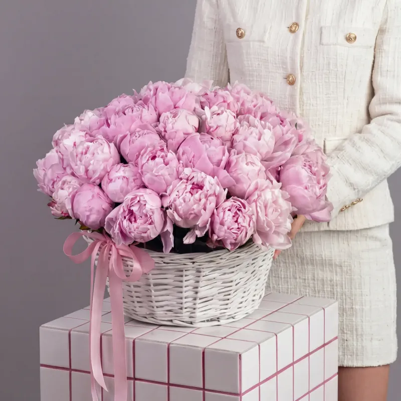 ПИОНЫ Букет Яркая энергия