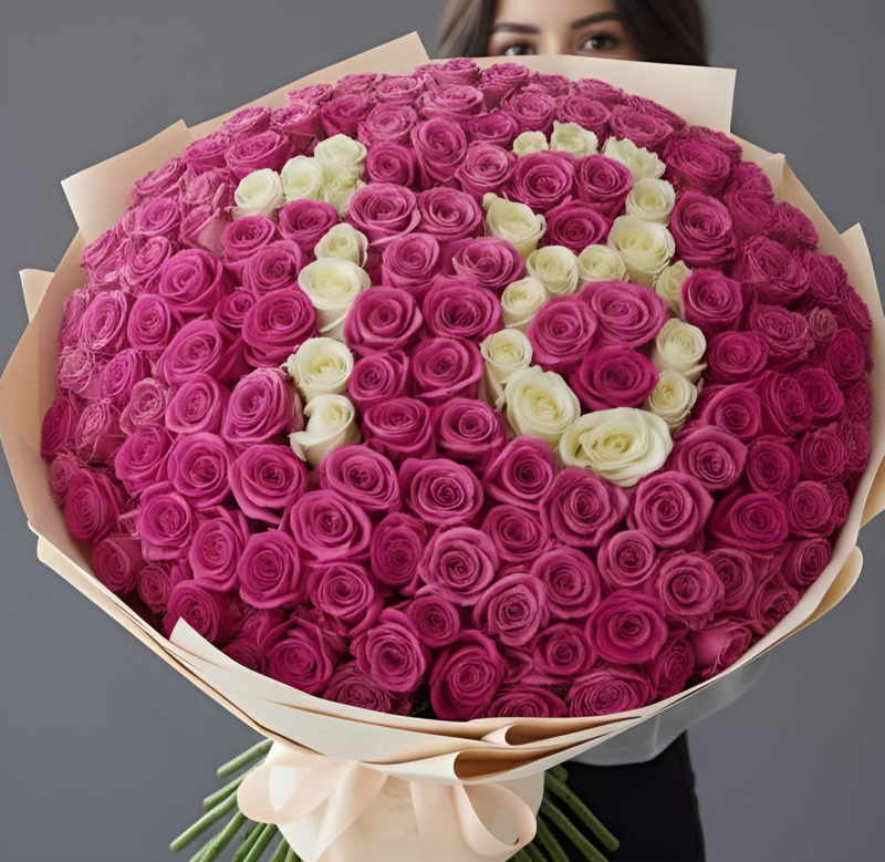 Розы Букет 18 лет