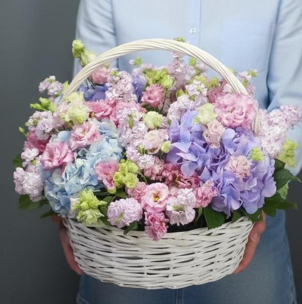 Корзина Нежное кружево