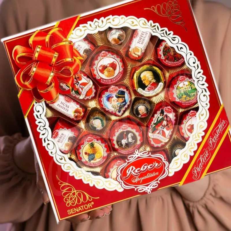 Конфеты, шоколад, KINDER Набор конфет Mozart Reber, 830 г