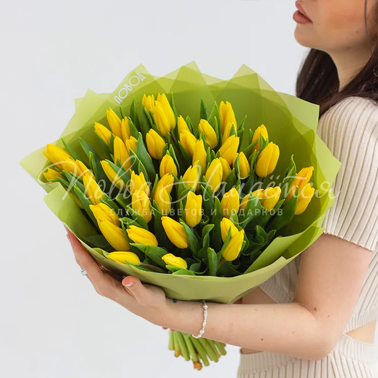 Желтые тюльпаны