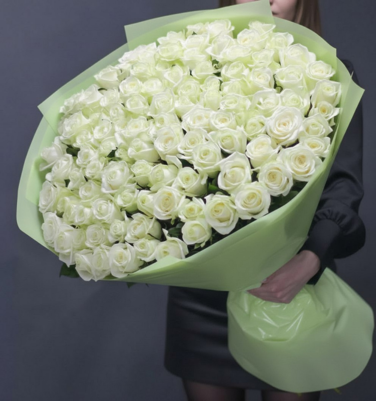 101 роза Букет Богиня