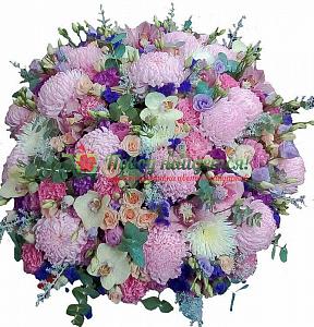 Свадебный букеты из астр