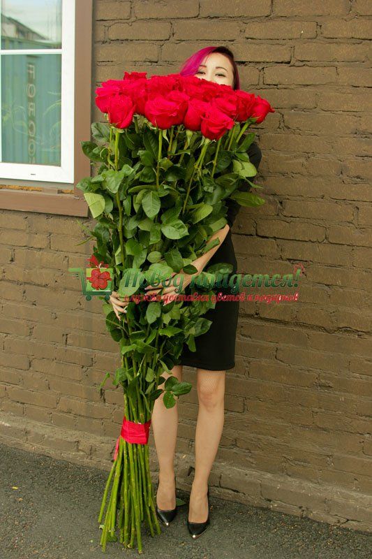 Купить гигантские розы шар гелий цена