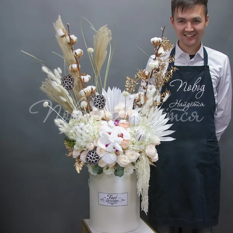 Букеты из лотосов (Нимфея и Нелюмбо)