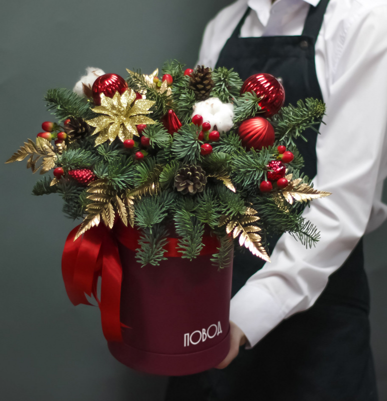 Корзина Новогодний шарм