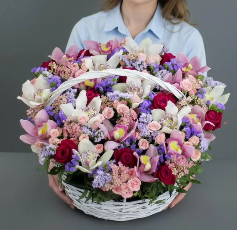 Корзины с орхидеями Корзина Тольятти
