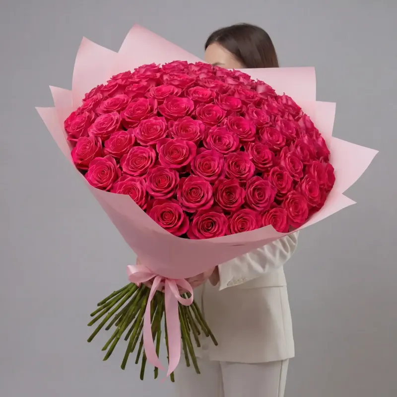 101 роза Букет Топаз