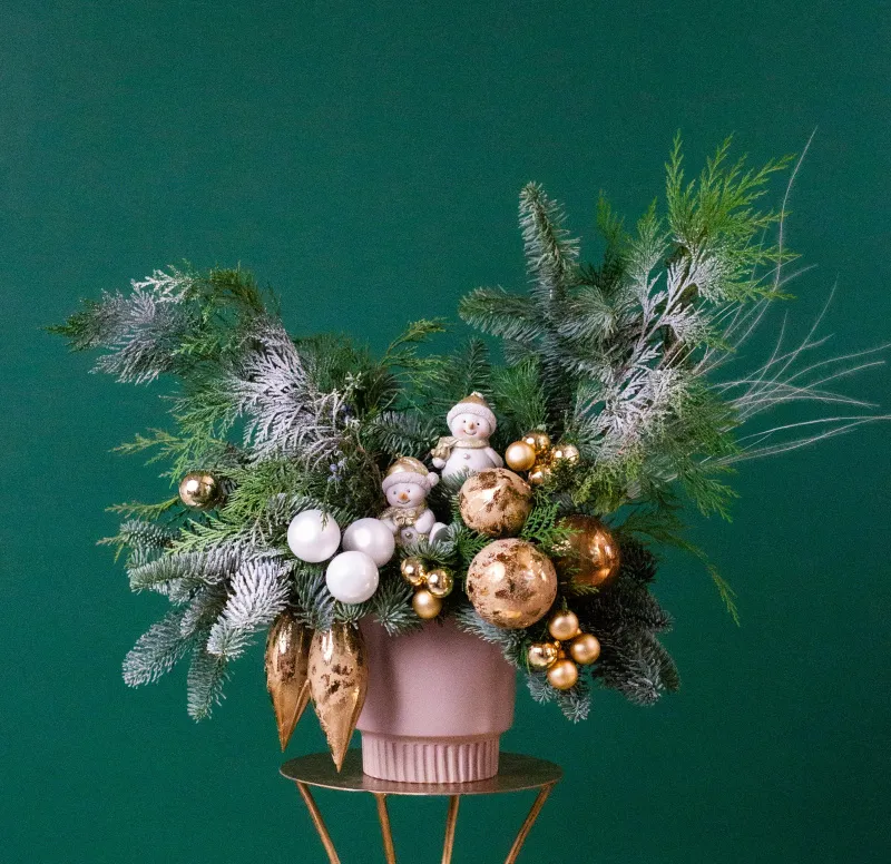 ЗИМА Букет Хрустальный лед