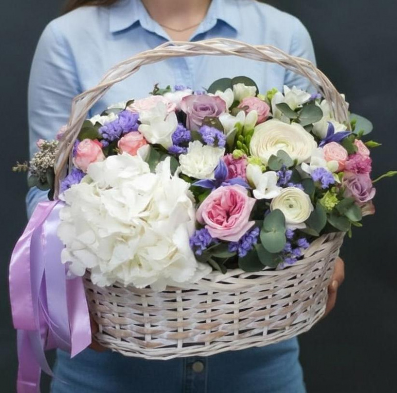 Корзина Пудровый сон