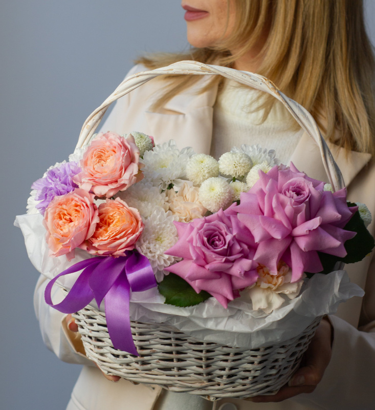 Корзина Весенний сад