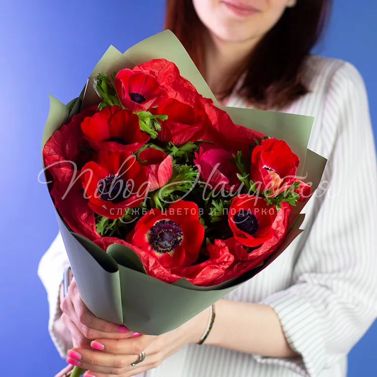 АНЕМОНЫ Букет Весна красна