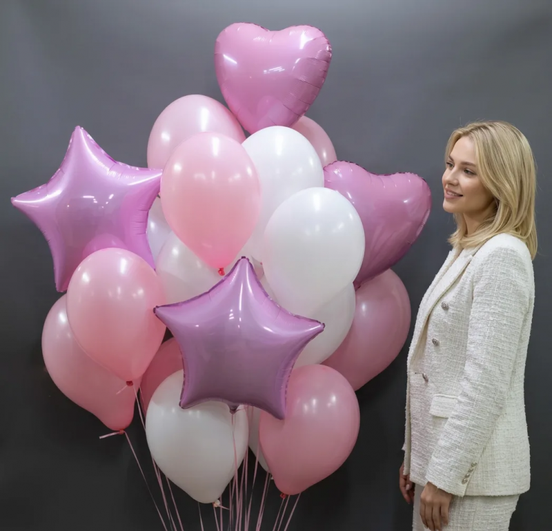 Обычные шары, облака из шаров Облако шаров "Невероятная"