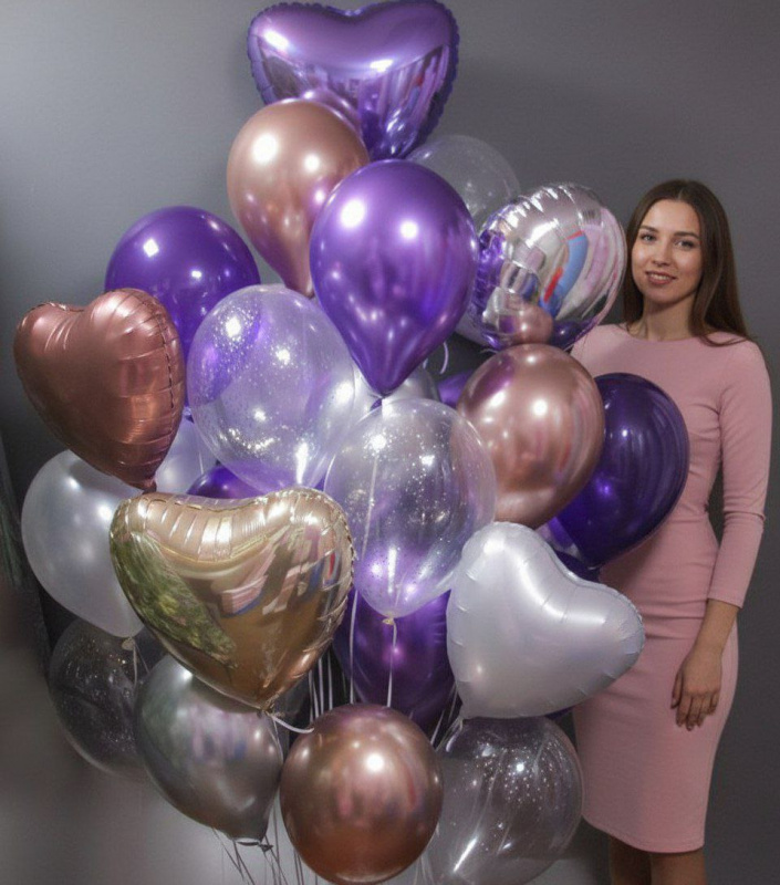 Облако шаров "Искренность"