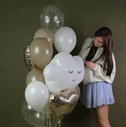 Обычные шары, облака из шаров Облако шаров "По дороге с облаками"