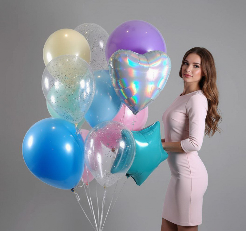 Облако шаров "Король вечеринки"