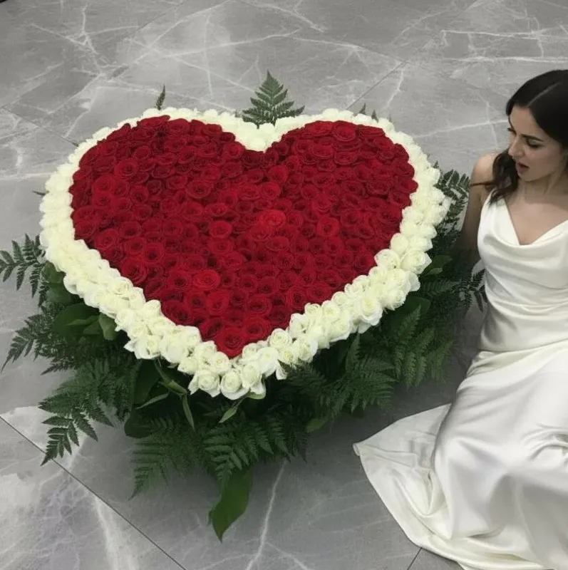 501 роза Букет Безумно влюблен