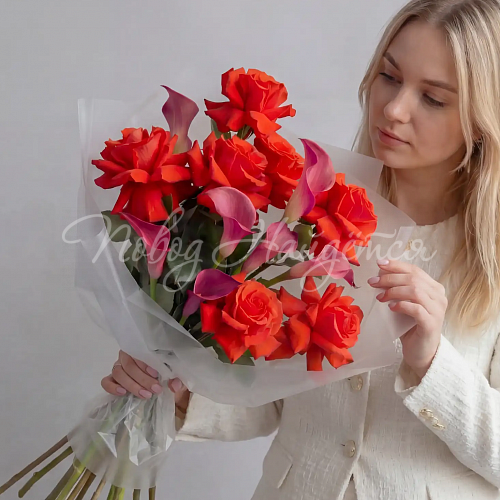 Девушке Букет Бесподобно