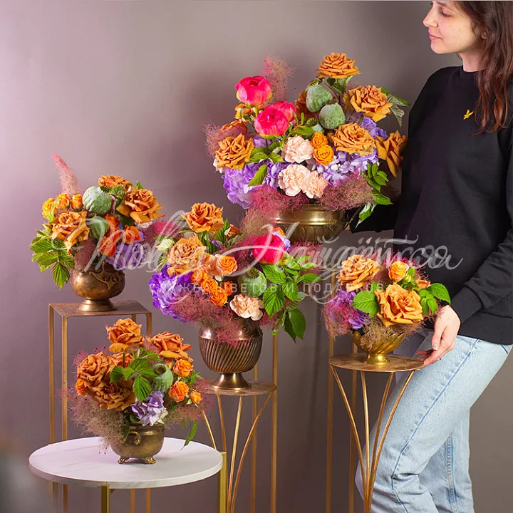 Композиции из цветов