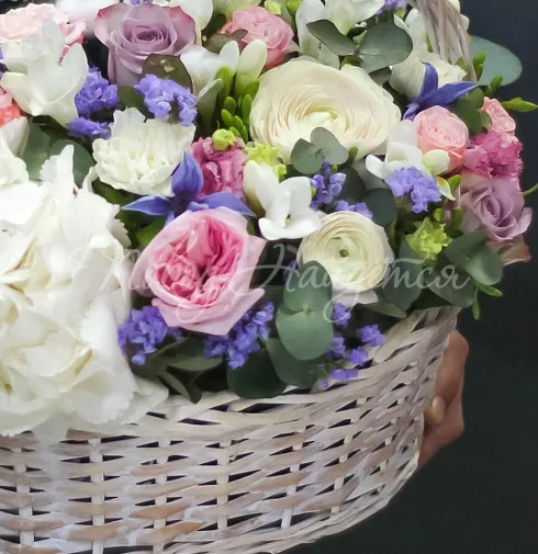 Корзина Пудровый сон — Повод Найдется