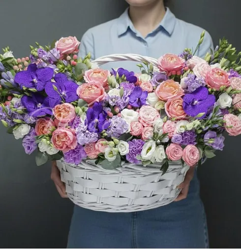 Корзина Шелковое сердце — Повод Найдется