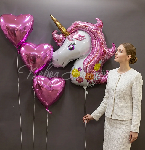 Облако шаров "Моей волшебнице"