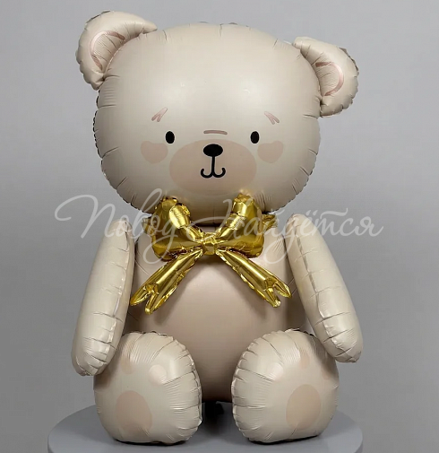 Шар "Мишка с бантиком"
